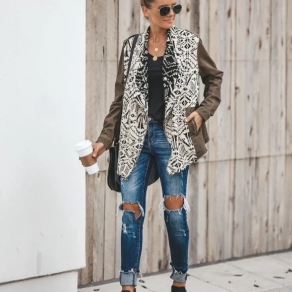 Homeward Tribal Cargo Jacket HP! 🥳 - Picture 3 of 8